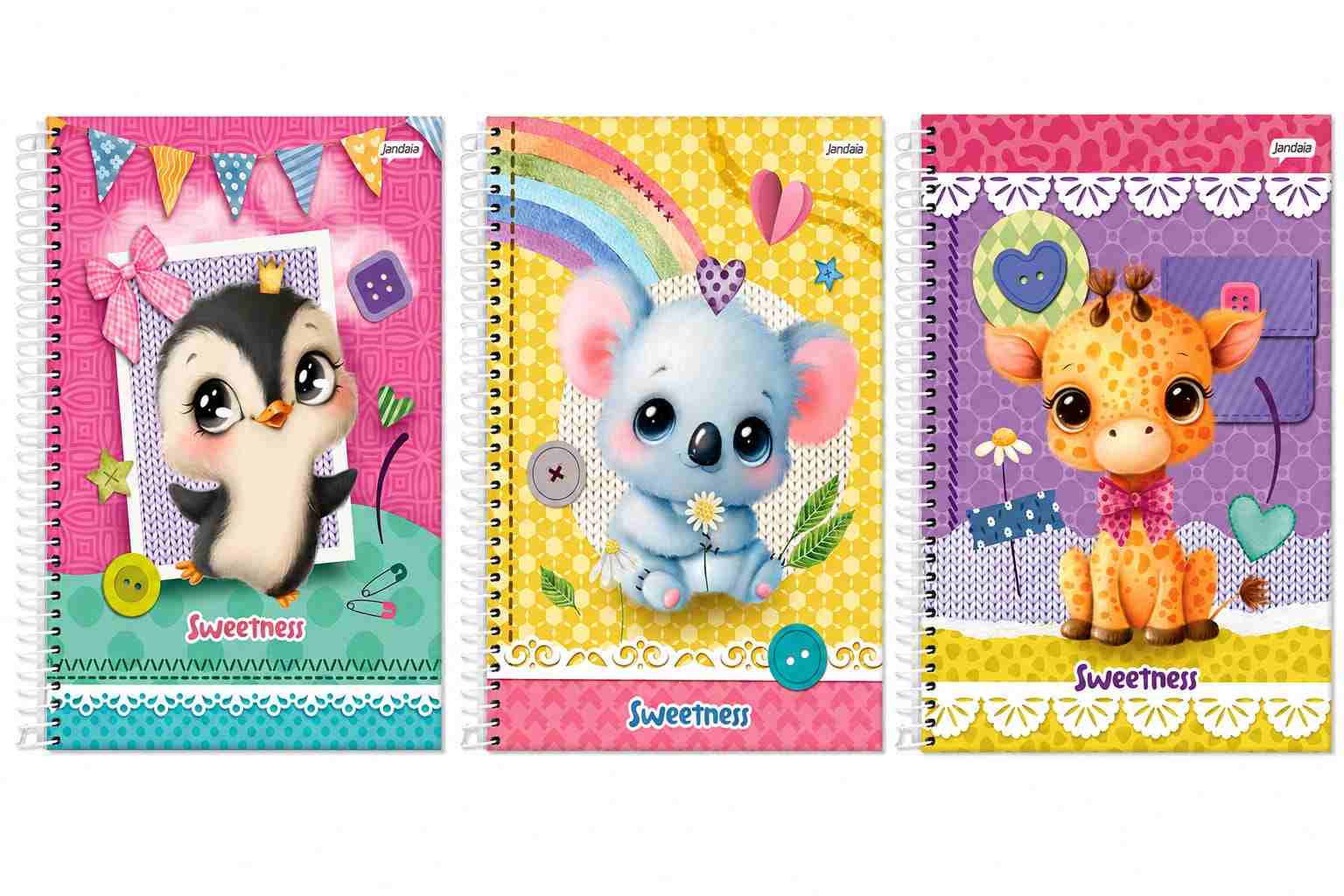 CADERNO 1X1 C.D. SWEETNESS